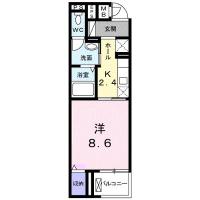 セレーノ・Ｍ 106【管理NO：1-019423001-01050】 ★家具家電は申し込み後に搬入します★ ★2026年09月中旬入居可能★の物件画像