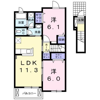 Ｉ．Ｍ．Ｙ　３３ 203【管理NO：1-019066101-02030】 ★家具家電は申し込み後に搬入します 2026年09月中旬入居可能の物件画像