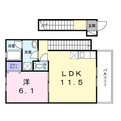 Ａｍｉ 202【管理NO：1-099456301-02020】 ★家具家電は申し込み後に搬入します★の物件画像