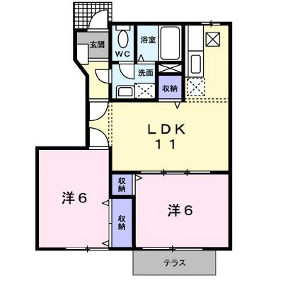 ラフィネ・ロジュマンＡ 102【管理NO：1-011624601-01020】 ★家具家電は申し込み後に搬入します 2026年10月中旬入居可能の物件画像