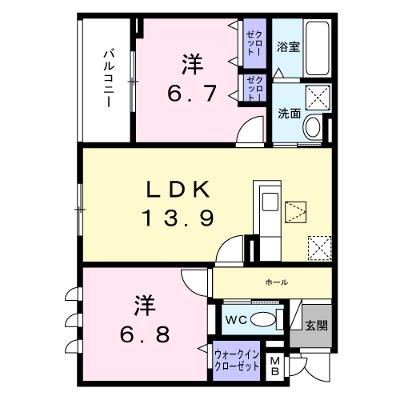 メゾン・ド・サンジュール 101【管理NO：1-028502301-01010】 ★家具家電は申し込み後に搬入します★ ★2026年08月下旬入居可能★の物件画像
