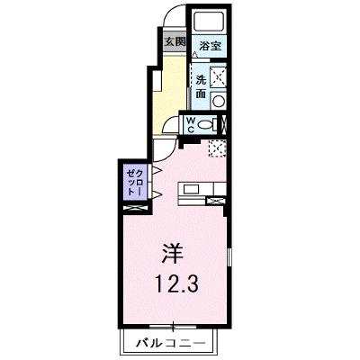 プレアデス　Ⅲ 101【管理NO：1-014696903-01010】 ★家具家電は申し込み後に搬入します★ ★2026年09月上旬入居可能★の物件画像