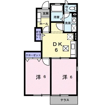 ラフィネ花瀬　四番館 101【管理NO：1-011881604-01010】 ★家具家電は申し込み後に搬入します★の物件画像