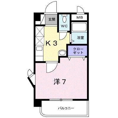 シーポート花時計 306【管理NO：1-011333001-03060】 ★家具家電は申し込み後に搬入します★の物件画像
