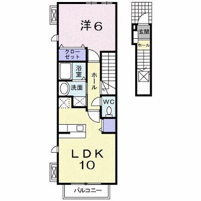 エトワール相武台 205【管理NO：1-016646301-02050】 ★家具家電は申し込み後に搬入します★の物件画像