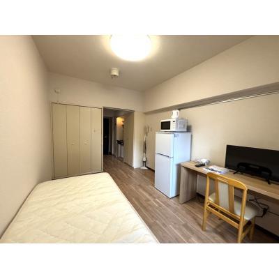 🔷🔹🔸🔶⭐駅徒歩5分⭐1Rタイプ⭐音が気になる方も安心なRC造のお部屋です⭐【禁煙&Wi-Fi無料】⭐🔶🔸🔹🔷「K33」の物件画像