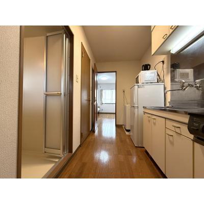 🔷🔹🔸🔶⭐駐車場付き⭐エアコン、ガスコンロ⭐1Kタイプ⭐音が気になる方も安心な鉄骨造⭐【禁煙&Wi-Fi無料】⭐🔶🔸🔹🔷「T21」の物件画像