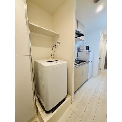 🔷🔹🔸🔶⭐2025年築⭐1Kタイプ⭐オートロックと防犯カメラでセキュリティー◎⭐宅配ボックス、浴室乾燥機など設備充実⭐【禁煙&Wi-Fi無料】⭐🔶🔸🔹🔷「K49」の物件画像