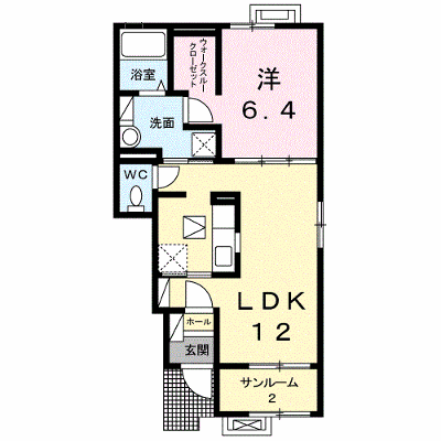 ドゥ・ステージアⅣ 104【管理NO：1-021300001-01040】 ★家具家電は申し込み後に搬入しますの物件画像