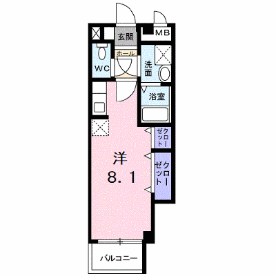 フレグランス２ 303【管理NO：1-011088501-03030】 ★家具家電は申し込み後に搬入します★ ★2026年09月中旬入居可能★の物件画像
