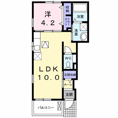 ブローテ 101【管理NO：1-018915301-01010】 ★家具家電は申し込み後に搬入します★ ★2026年09月中旬入居可能★の物件画像