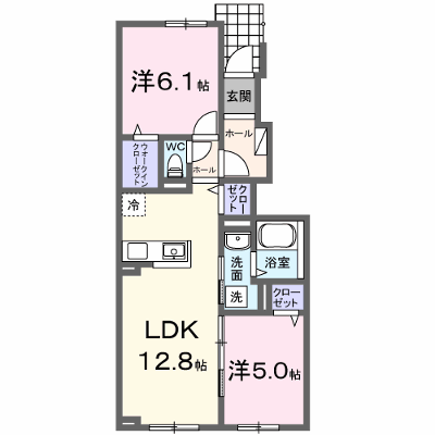 エスペランサ 104【管理NO：1-027336801-01040】 ★家具家電は申し込み後に搬入します★ ★2026年09月上旬入居可能★の物件画像