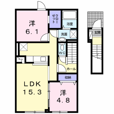ビクトリー・Ｂ 202【管理NO：1-017268101-02020】 ★家具家電は申し込み後に搬入します★の物件画像