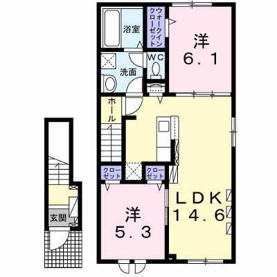 アピア 205【管理NO：1-027195901-02050】 ★家具家電は申し込み後に搬入します★ ★2026年09月中旬入居可能★の物件画像