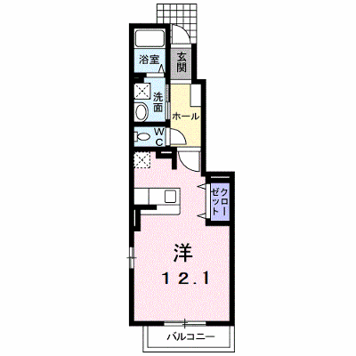 ジェントリー弐番館 105【管理NO：1-016149602-01050】 ★家具家電は申し込み後に搬入します★ ★2026年09月上旬入居可能★の物件画像