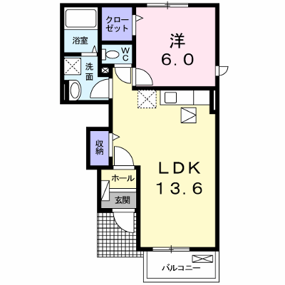 カーサ　アルコ・イーリス 103【管理NO：1-017832301-01030】 ★家具家電は申し込み後に搬入します★ ★2026年09月上旬入居可能★の物件画像
