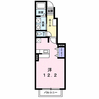 ヒルサイド　ガーデンＡ 103【管理NO：1-018203301-01030】 ★家具家電は申し込み後に搬入します★ ★2026年10月下旬入居可能★の物件画像