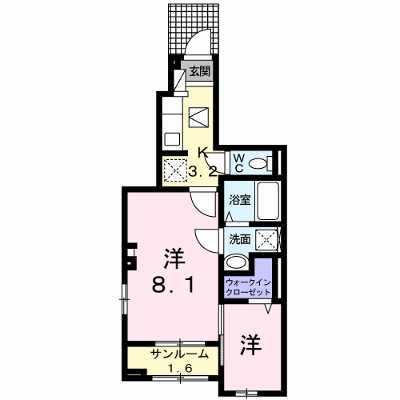 フェリーチェ駅南 105【管理NO：1-025235101-01050】 ★家具家電は申し込み後に搬入します 2026年08月下旬入居可能の物件画像