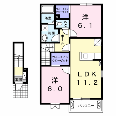 サン・フィオーレⅢ 204【管理NO：1-018525301-02040】 ★家具家電は申し込み後に搬入します★ ★2026年09月上旬入居可能★の物件画像