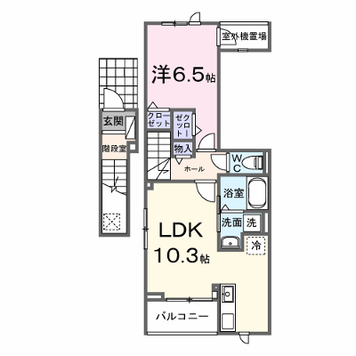 テラス　シティ　八ヶ崎 202【管理NO：1-028686401-02020】 ★家具家電は申し込み後に搬入します★ ★2026年09月下旬入居可能★の物件画像