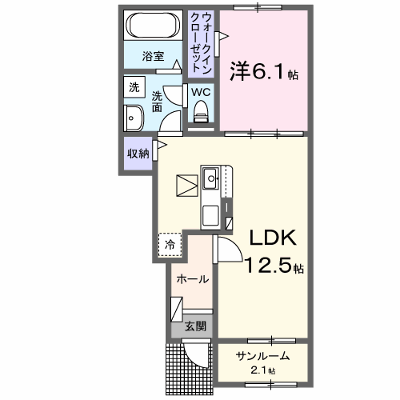 プリンセス　ヒルズ 103【管理NO：1-028095901-01030】 ★家具家電は申し込み後に搬入します★の物件画像