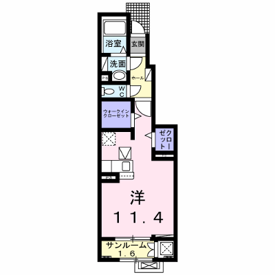 ジェイド　テラス 103【管理NO：1-028740601-01030】 ★家具家電は申し込み後に搬入します★ ★2027年02月上旬入居可能★の物件画像
