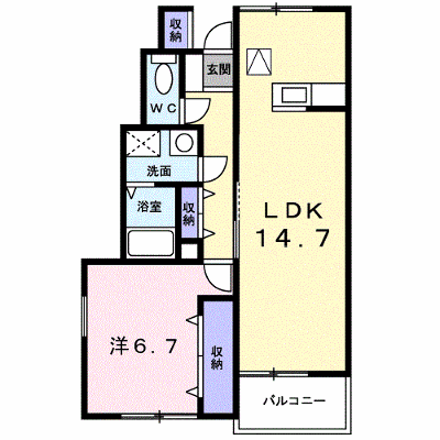 サンパティ砺波Ａ 103【管理NO：1-012123801-01030】 ★家具家電は申し込み後に搬入します 2026年09月上旬入居可能の物件画像