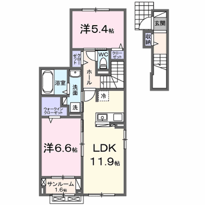 ネオ　ドムス　Ⅰ 201【管理NO：1-028475701-02010】 ★家具家電は申し込み後に搬入します★ ★2026年12月上旬入居可能★の物件画像