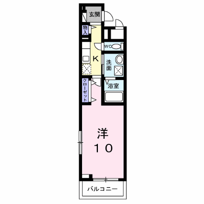 アイル：ヴィラＫ 104【管理NO：1-028659001-01040】 ★家具家電は申し込み後に搬入します★ ★2027年01月下旬入居可能★の物件画像