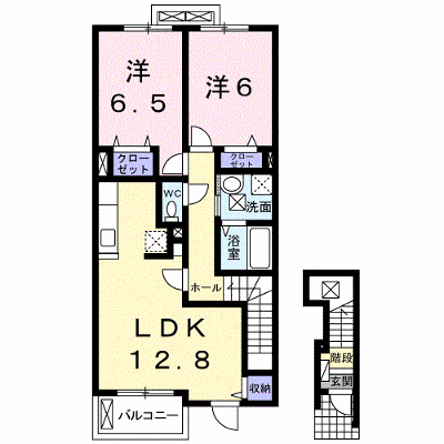 ヴェルガーデン 203【管理NO：1-015033601-02030】 ★家具家電は申し込み後に搬入します★ ★2026年09月中旬入居可能★の物件画像
