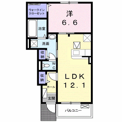 ル・フェール　Ｔ・Ｕ 102【管理NO：1-022921101-01020】 ★家具家電は申し込み後に搬入します★ ★2026年08月下旬入居可能★の物件画像