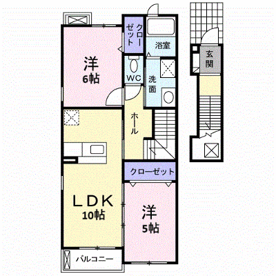 リバーサイドＡ 203【管理NO：1-013636601-02030】 ★家具家電は申し込み後に搬入します★の物件画像