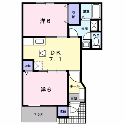 メゾン・グランドールＢ 102【管理NO：1-011510002-01020】 ★家具家電は申し込み後に搬入します 2026年08月下旬入居可能の物件画像