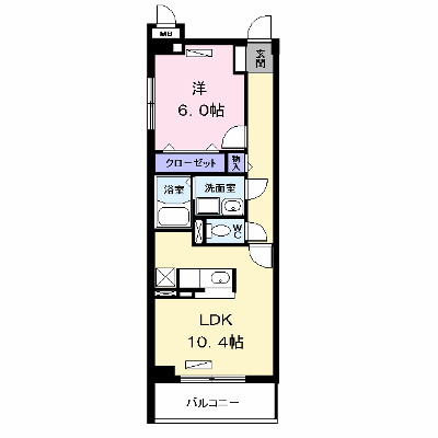 サンハイツ港 202【管理NO：1-016674901-02020】 ★家具家電は申し込み後に搬入します★ ★2026年09月中旬入居可能★の物件画像