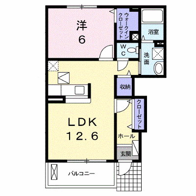 プラシード・Ｋ　Ａ 103【管理NO：1-015169101-01030】 ★家具家電は申し込み後に搬入します 2026年08月中旬入居可能の物件画像