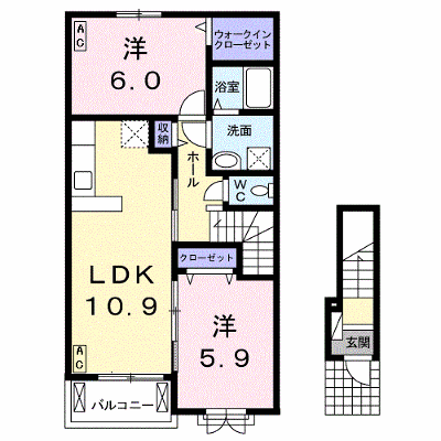 コンフォート北鶉 202【管理NO：1-020761301-02020】 ★家具家電は申し込み後に搬入します★の物件画像