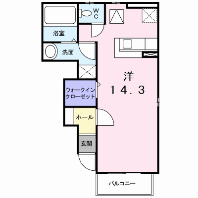 コンバラリア 103【管理NO：1-013350601-01030】 ★家具家電は申し込み後に搬入します 2026年08月下旬入居可能の物件画像
