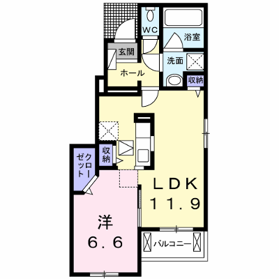 レガーロ　ノースⅡ 101【管理NO：1-021356402-01010】 ★家具家電は申し込み後に搬入します 2026年08月上旬入居可能の物件画像