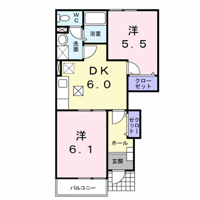 ポポラーレ 101【管理NO：1-010872001-01010】 ★家具家電は申し込み後に搬入します★ ★2026年09月中旬入居可能★の物件画像