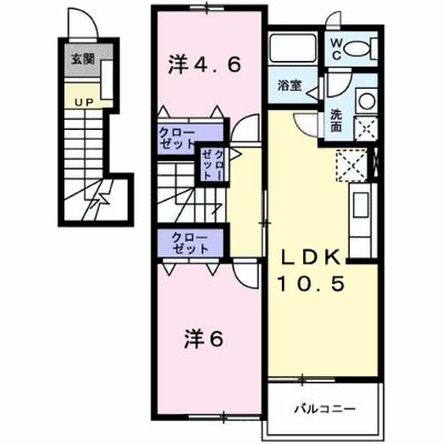 シエル・ソーレ 202【管理NO：1-011933501-02020】 ★家具家電は申し込み後に搬入します★の物件画像