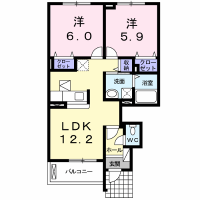 ノイエ・リヒト 101【管理NO：1-018806102-01010】 ★家具家電は申し込み後に搬入します★の物件画像