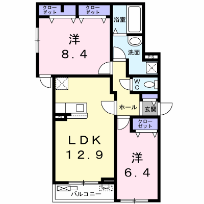 ラ　カーサ　フェリーチェ 301【管理NO：1-027245701-03010】 ★家具家電は申し込み後に搬入します★ ★2026年09月中旬入居可能★の物件画像