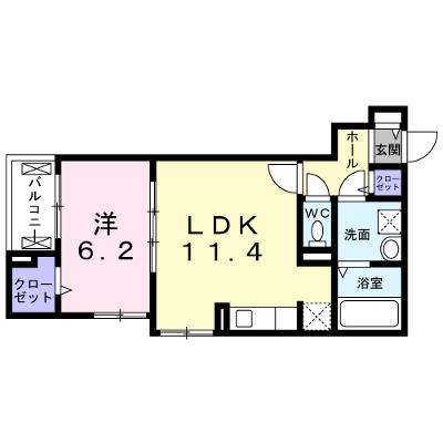 ヴィアソーレ茨木 201【管理NO：1-026512001-02010】 ★家具家電は申し込み後に搬入します★の物件画像