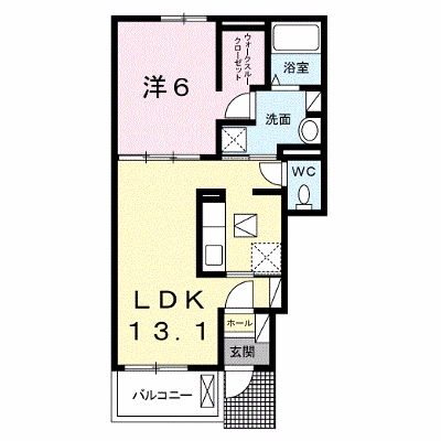 Ｈｅａｒｔ未来　政枝　Ｂ 102【管理NO：1-022985702-01020】 ★家具家電は申し込み後に搬入します★の物件画像