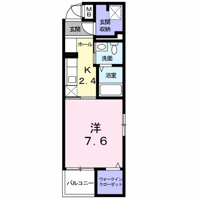 アライブ・スクエア 401【管理NO：1-019780301-04010】 ★家具家電は申し込み後に搬入します★の物件画像