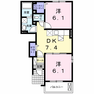 グラン・ジェルメ　Ⅲ 103【管理NO：1-016899703-01030】 ★家具家電は申し込み後に搬入します★ ★2026年10月中旬入居可能★の物件画像