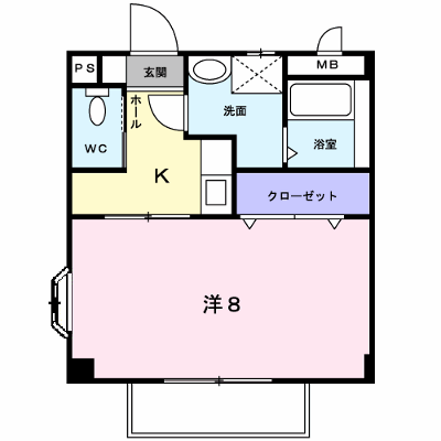 ベルフローラ 203【管理NO：1-012641101-02030】 ★家具家電は申し込み後に搬入します★ ★2026年09月中旬入居可能★の物件画像
