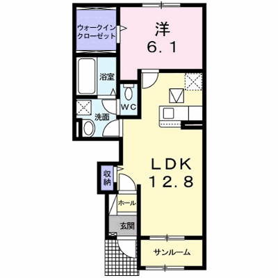 フレグランスＦⅡ 104【管理NO：1-026086401-01040】 ★家具家電は申し込み後に搬入します★ ★2026年09月上旬入居可能★の物件画像