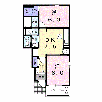 ソラーナ　Ⅰ 103【管理NO：1-022492501-01030】 ★家具家電は申し込み後に搬入します★ ★2026年09月上旬入居可能★の物件画像