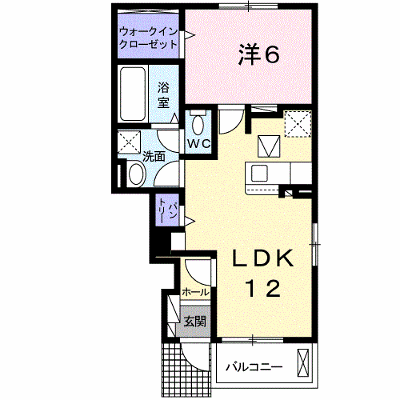 メゾン・ド・アム－ル　Ⅰ 102【管理NO：1-025931401-01020】 ★家具家電は申し込み後に搬入します★ ★2026年09月上旬入居可能★の物件画像